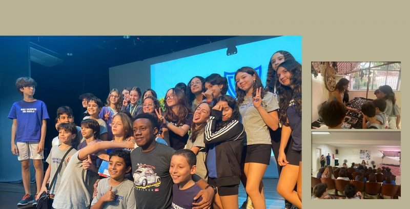 Centro de Atendimento aos Refugiados leva o projeto Fronteiras do Saber para o Colégio São Vicente de Paulo